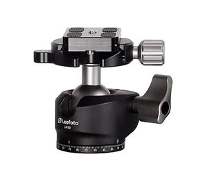 LEOFOTO LH-30 + BPL-50 - Rodillera y Placa para soltar