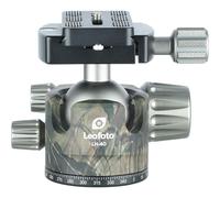 LEOFOTO LH-40 Camo 40 mm Cabezal de bola de perfil bajo Compatible con Arca/RRS con entrada
