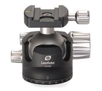 LEOFOTO LH-55 Rótula de perfil bajo con placa QR Capacidad de carga 30 kg