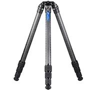 Leofoto LM-404CL Summit Series Systematic - Trípode para tazón, 100 mm, 2135 mm, versión extralarga, 4 secciones de fibra de carbono CF