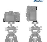 Leofoto LPF-X-T50 con montura en L para Fujifilm X-T 50 negro
