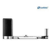 Leofoto LPF-X-T50 con montura en L para Fujifilm X-T50 plateada