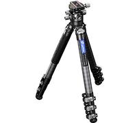 Leofoto LSR-324C+LH-40 Rapid Ranger Flip Lock Trípode Kit LH-40 Fibra de carbono CF 4 Sección y 40mm Cabeza de bola de perfil bajo Arca/RRS Compatible