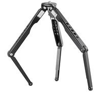Leofoto MT-03 - Trípode de mesa, mini trípode de aluminio, 2 secciones de pata, pata plegable, portátil y compacto, perno de montaje de 1/4 pulgadas y rosca de accesorios (MT-03)