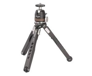 Leofoto Minitrípode de bolsillo MT-03 + MBH-19