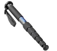 Leofoto - Monopod de Carbono - Trabajo Pesado - Capacidad de Peso: 15 kg - Altura Máx. 155 cm (sin Cabeza de Bola) - Seis Secciones Extendidas - MP-326C
