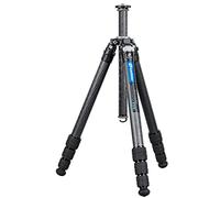 Leofoto - Mr O-Series - Trípode de Carbono para cámaras - Capacidad de Carga de 12 kg - Pies Extensibles - Altura mínima de 53 cm a una Altura máxima de 159 cm - Columna Central niveladora LO-284C