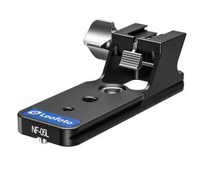 LEOFOTO NF-05 - Pie de repuesto para lentes largos Nikon serie Z, ranura para correa, punto QD, agujero de tornillo de 1/4 pulgadas y 3/8, compatible con Arca (NF-05L)