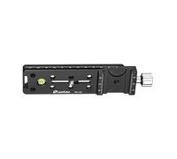 Leofoto NR-140 - Riel Deslizante y Abrazadera de 140 mm con Tornillos de Anilla en D, Compatible con Arca y RRS