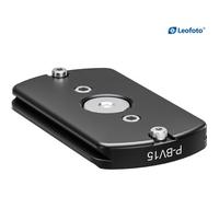 Leofoto Placa de liberación rápida P-BV15 Placa base para cabezales de trípode