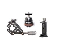 Leofoto Pocket Clamp MC-30 + Kit incl. Mini Rótula 19 + Soporte para smartphone