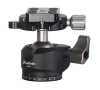 Leofoto - Cabezal de trpode LH -30 con placa de liberacin rpida BPL -50 - Altura: 80 mm - Capacidad de carga: 15 kg - fcil de usar - LH -30+BPL -