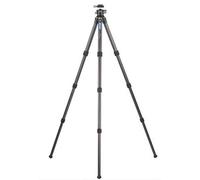 Leofoto - Ranger - Trípode de Carbono con Cabeza de Bola - Sistema Twist-Lock - Patas Ajustables en 3 ángulos - Ideal para fotografía Macro - LS-323C+LH-40