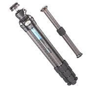 Leofoto - Ranger - Trípode de Carbono con Cabeza esférica - Ligero - Patas Ajustables en 3 ángulos - Ideal para fotografía Macro - LS-284C+LH-30 Negro