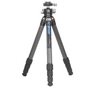 Leofoto - Ranger - Trípode de Carbono para cámaras - Cabeza de rótula incluida - Capacidad de Carga de 15 kg - Pies Extensibles - Altura: 17 cm - 171 cm - LS-324C + Cabeza de rótula LH-40