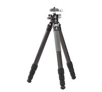 Leofoto - RF-324C + Ballhead LH-40 - Trípode de Carbono para cámaras - Incluye Cabezal esférico - Capacidad de Carga de 15 kg - Pies Extensibles - Altura mínima de 17 cm a una Altura máxima de 170,5