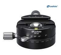 Leofoto Rótula de trípode LH-40PR con doble disco panorámico y función de bloqueo
