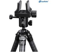 Leofoto SA-324CL Trípode de carbono + cabeza esférica MK-40 + abrazadera para rifle GS-3
