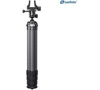 Leofoto SA-364C Trípode de carbono + cabeza esférica MK-40 + abrazadera para rifle GS-3