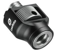 Leofoto Soporte roscado QDM-2 3/8" para elevador QR