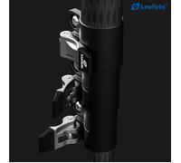Leofoto Trípode de carbono LMR-364C Rapid Summit con abrazaderas para las patas