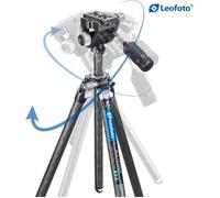 Leofoto Trípode de carbono LO-223CS Mr O + cabezal panorámico de 2 direcciones SW-02