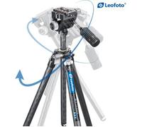 Leofoto Trípode de carbono LO-224CS Mr O + cabezal panorámico de 2 vías SW-02