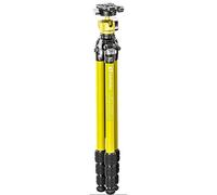 Leofoto Trípode de carbono LY-224C Mr.Y + Balhead LH-25 R Yellow