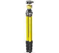 Leofoto Trípode de carbono LY-224C Mr.Y + Rótula LH-25 R Amarillo