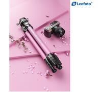 Leofoto Trípode de carbono LY-265CF Sr. Y rosa