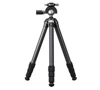 Leofoto Trípode de carbono SA-404C + cabeza esférica MH-60S