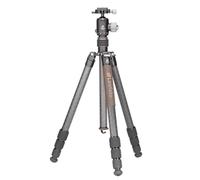 Leofoto - Urban - Trípode de Carbono con Cabeza de Bola - Altura Máx. 166 cm - Fácil de Usar - Cabeza de Bola Gira 360 Grados - LX-284CT + XB-38