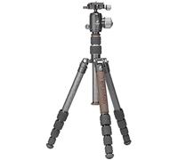 Leofoto - Urban - Trípode de Carbono con Cabeza esférica - Fácil de Usar - Cabeza de Bola Gira 360 Grados - LX-225CT + Ballhead XB-32Q