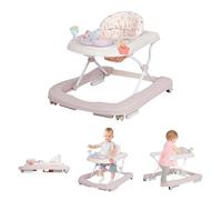 Leogreen Andador Primeros Pasos Plegable para Bebés 3 in 1,altura ajustable, Velocidad ajustable, El asiento y la caja de música son desmontables, a partir de 6 meses