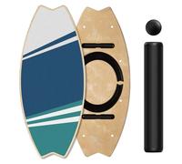 Leogreen Tabla Equilibrio Madera 7 Modos Verde, Skate Interior