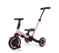 Leogreen Triciclos para Niños, 4 en 1 Bicicleta sin Pedales para los Niñas y Niños, Adecuado para niños de 1-3 años, Máx 25 Kg, Rosa
