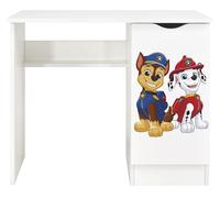 leomark Escritorio Infantil Patrulla Canina Paw Patrol Oficial con Armario Almacenamiento, Mesa Actividades MDF Robusta 90x50x77 cm, Superficie Estudio Amplia, diseño Colorido Paw Patrol 1