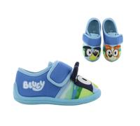 Leomil Bluey Pantuflas niños Pantuflas niñas 28, Ideal para el jardín de infancia o el hogar, Azul