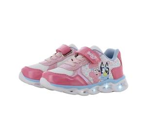 Leomil Bluey Zapatos niñas Zapatos con Luces para niños 26, Ideal para la Escuela y el Tiempo Libre, Morado