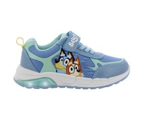 Leomil Bluey Zapatos Zapatos con Luces niños 25, Ideal para la Escuela y el Tiempo Libre, Azul
