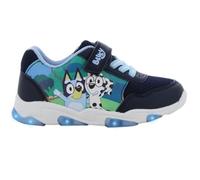 Leomil Bluey Zapatos Zapatos con Luces niños 27, Ideal para la Escuela y el Tiempo Libre, Azul