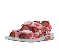 Leomil Disney Minnie Sandalias niñas Sandalias Minnie Mouse niñas 25, Sandalias niños con luces, Rosado