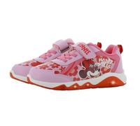 Leomil Disney Minnie Zapatos niñas Zapatos con Luces para niños 29, Ideal para la Escuela y el Tiempo Libre, Rosado