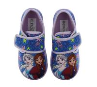 Leomil Frozen Pantuflas Elsa Pantuflas antideslizantes niños niñas 30, Ideal para el jardín de infancia o el hogar, Azul