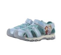 Leomil Frozen Sandalias niñas Sandalias Elsa niñas 27, Zapatos de verano para niños, Azul
