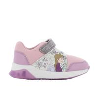 Leomil Frozen Zapatos Elsa Zapatos con Luces niñas 27, Ideal para la Escuela y el Tiempo Libre, Morado