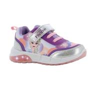 Leomil Frozen Zapatos Elsa Zapatos con Luces niñas 32, Ideal para la Escuela y el Tiempo Libre, Multicolor