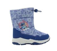 Leomil Lilo & Stitch Botas de nieve niños Botas de invierno niñas 30, Suela antideslizante para días fríos de invierno, Azul