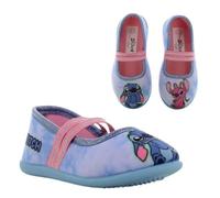 Leomil Lilo & Stitch Pantuflas niñas Bailarina Stitch 30, Ideal para el jardín de infancia o el hogar, Azul
