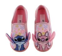 Leomil Lilo & Stitch Pantuflas niñas Pantuflas niños 25, Ideal para el jardín de infancia o el hogar, Rosado